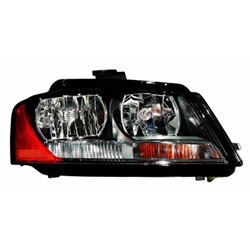 AUDI A3 HEAD LAMP ASSEMBLY RIGHT (Passenger Side) (HALOGEN) OEM#8P0941004BD 2009-2013 PL#AU2503141