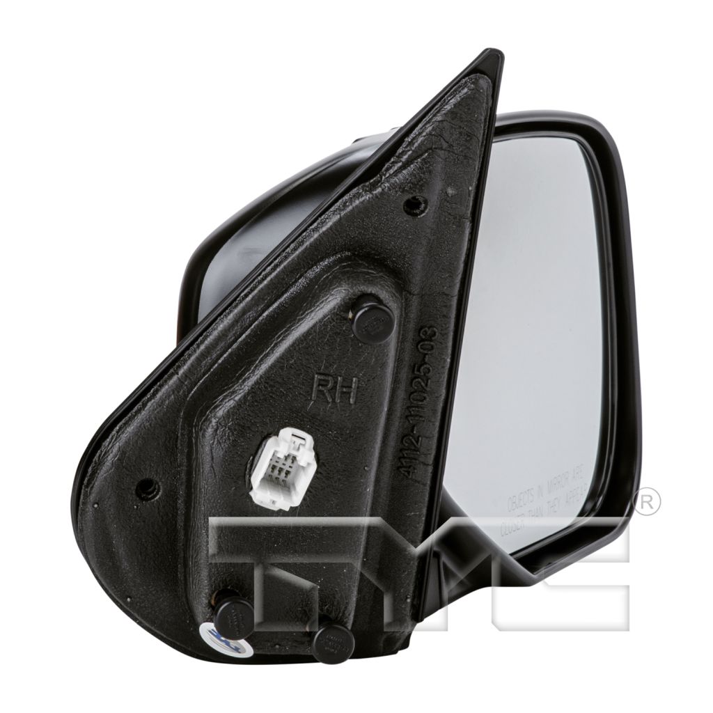 HONDA RIDGELINE DOOR MIRROR RIGHT (Passenger Side) PWR/NON-HTD (BLACK)(FOLDAWAY) OEM#76200SJCA11ZJ 2006-2014 PL#HO1321229