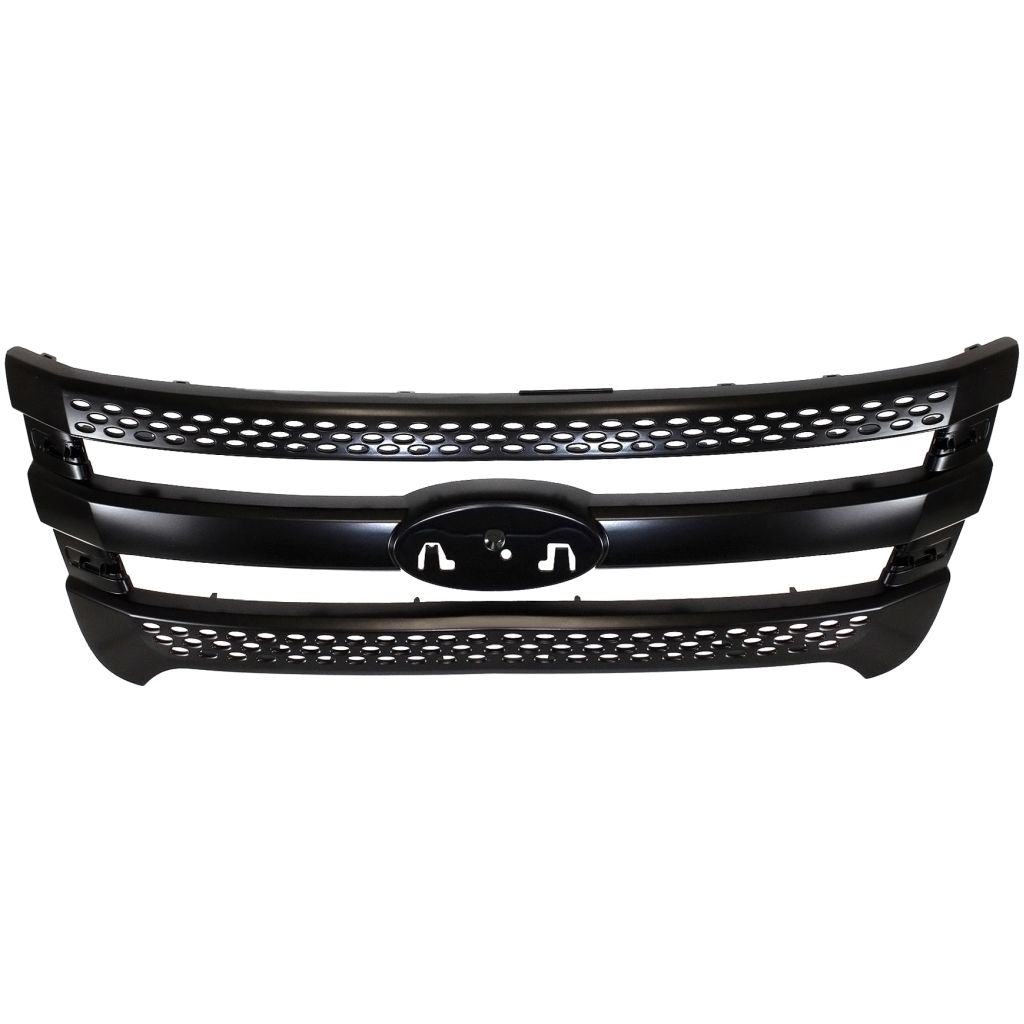 FORD TRUCKS & VANS EXPLORER POLICE UTILITY GRILLE PTD BLACK OEM#BB5Z8200CA 2013-2015 PL#FO1200533