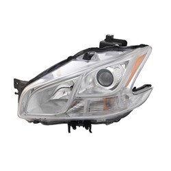 NISSAN(DATSUN) MAXIMA HEAD LAMP ASSEMBLY LEFT (Driver Side) (HALOGEN) OEM#260609N00A 2009-2015 PL#NI2502177