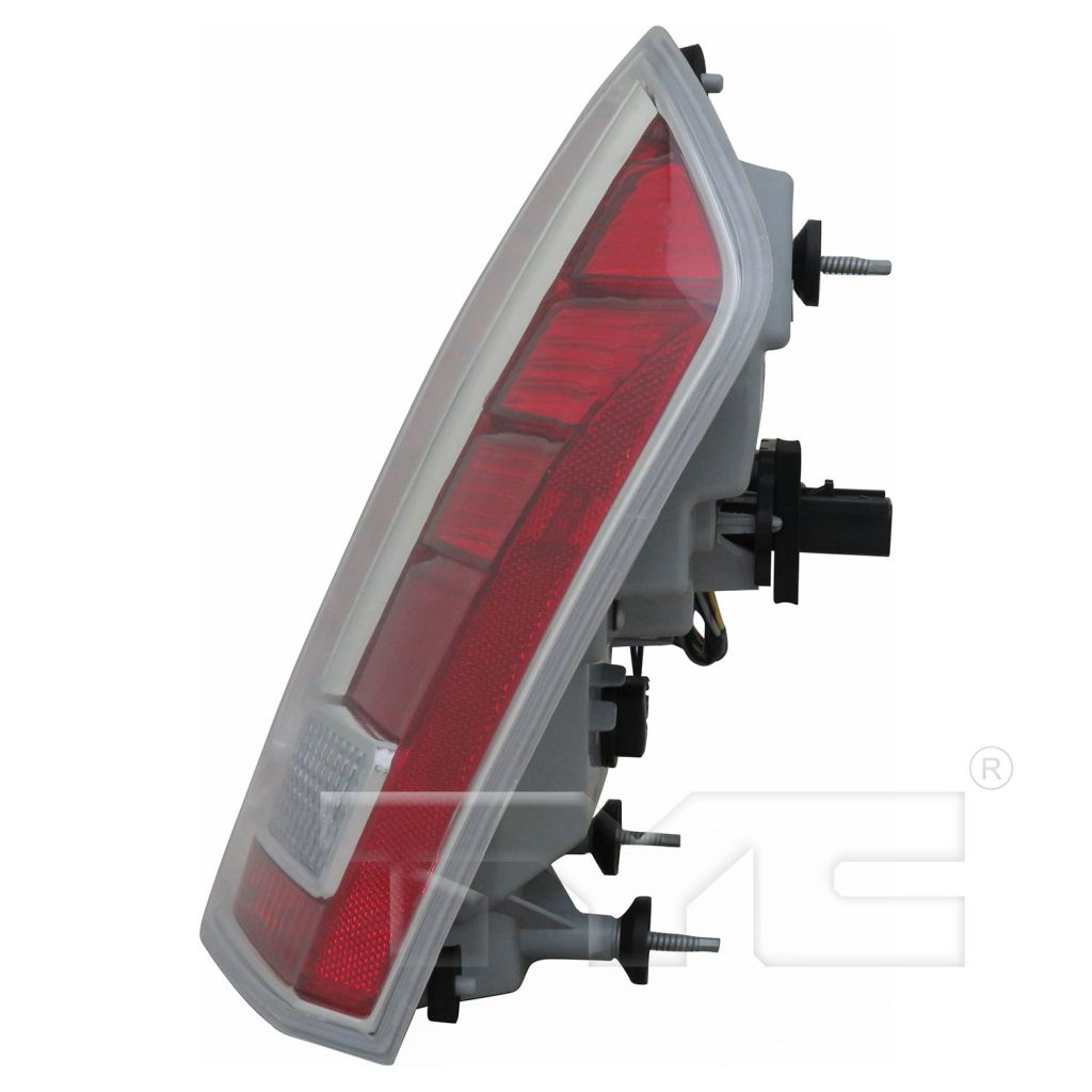 CHRYSLER 300 TAIL LAMP ASSEMBLY RIGHT (Passenger Side) (W/CNTR CHROME TRIM)(FM 3-19-12)(CLEAR LENS) **CAPA** OEM#68154606AC 2012-2014 PL#CH2819135C