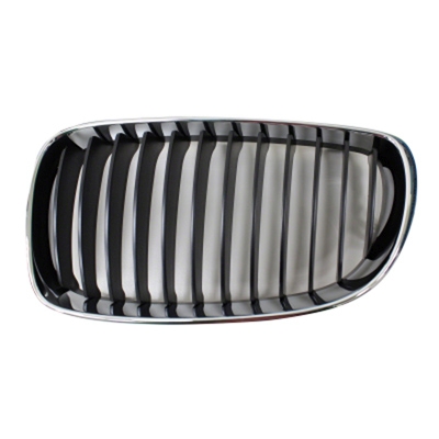 BMW BMW 1 SERIES COUPE/CONVERTIBLE GRILLE LEFT (Driver Side) CHROME FRAME/INNER BLACK OEM#51137166439 2008-2013 PL#BM1200238