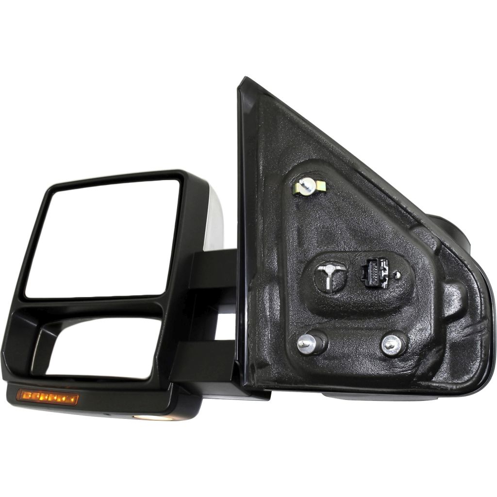 FORD TRUCKS & VANS FORD/PU (F150)(EXC SVT RAPTOR) DOOR MIRROR LEFT (Driver Side) PWR/HTD/SIGNAL/PUDDLE/MEMORY/M-FOLD (CHR)(DUAL ARM) OEM#9L3Z17683EC 2009-2014 PL#FO1320388