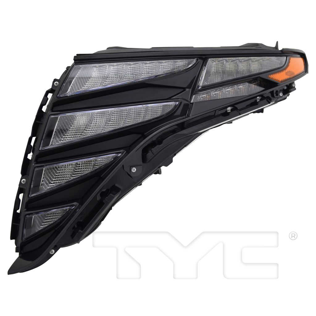 HYUNDAI TUCSON DAYTIME RUNNING LAMP ASSY LEFT (Driver Side) BLACK TRIM (LED)(SE/SEL MDL)(USA)**CAPA** OEM#92207CW010 2022-2024 PL#HY2562114C