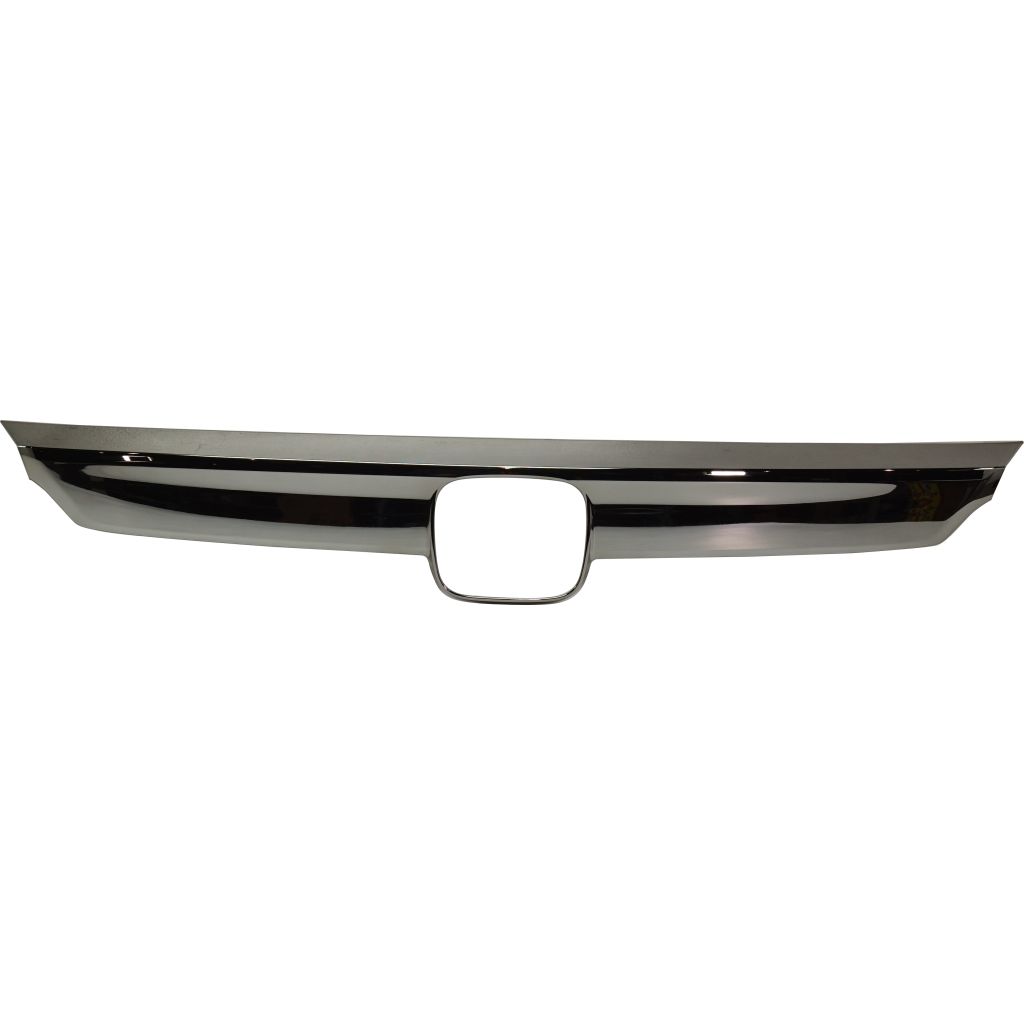 HONDA ACCORD SEDAN GRILLE MLDG UPPER CENTER SMOKE-CHROME (SPORT) OEM#71122TVAA11 2018-2020 PL#HO1210161