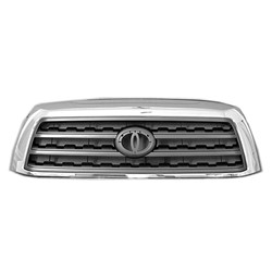 TOYOTA SEQUOIA GRILLE ASSEMBLY CHR/SLV (LTD/PLATINUM) OEM#531000C190 2008-2017 PL#TO1200329