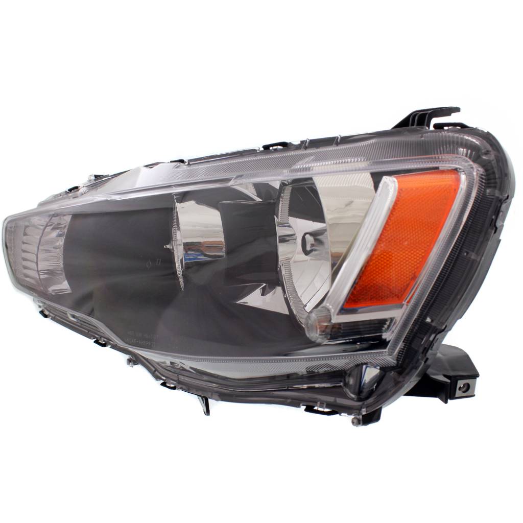 MITSUBISHI LANCER EVOLUTION HEAD LAMP ASSEMBLY LEFT (Driver Side) (HALOGEN) **CAPA** OEM#8301C361 2009-2015 PL#MI2502158C