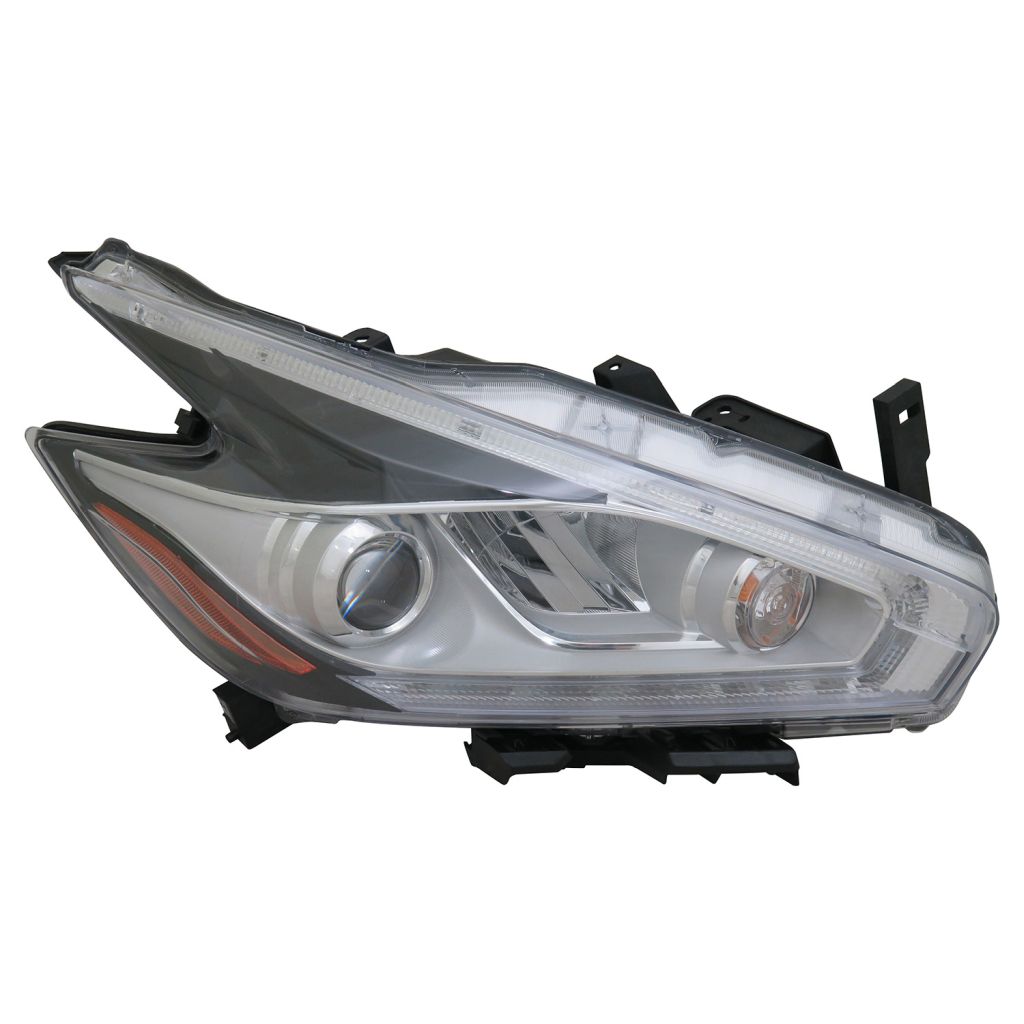 NISSAN MURANO HEAD LAMP ASSY RIGHT (Passenger Side) (LED HEAD LAMP)**CAPA** OEM#260109UE5C 2015-2018 PL#NI2503233C