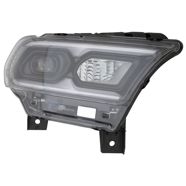 DODGE TRUCKS & VANS DURANGO HEAD LAMP ASSY RIGHT (Passenger Side) (FULL LED)(WO/LEVELING)(BLACK) **CAPA** OEM#68433782AE 2021-2025 PL#CH2503345C