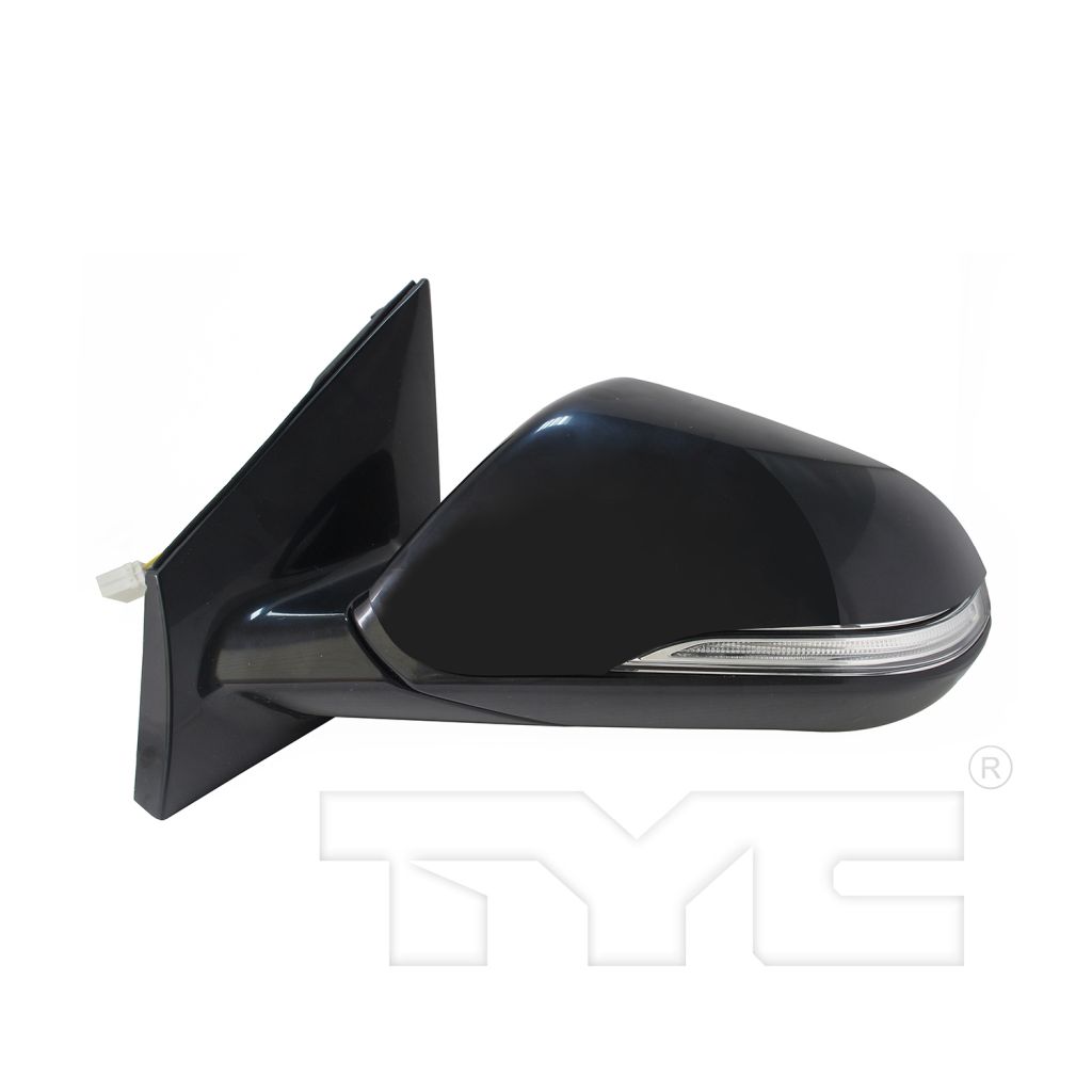 HYUNDAI SONATA DOOR MIRROR LEFT (Driver Side) PWR/HTD/SIGNAL (W/SPOTTER GLASS) OEM#87610C2010 2015-2017 PL#HY1320204