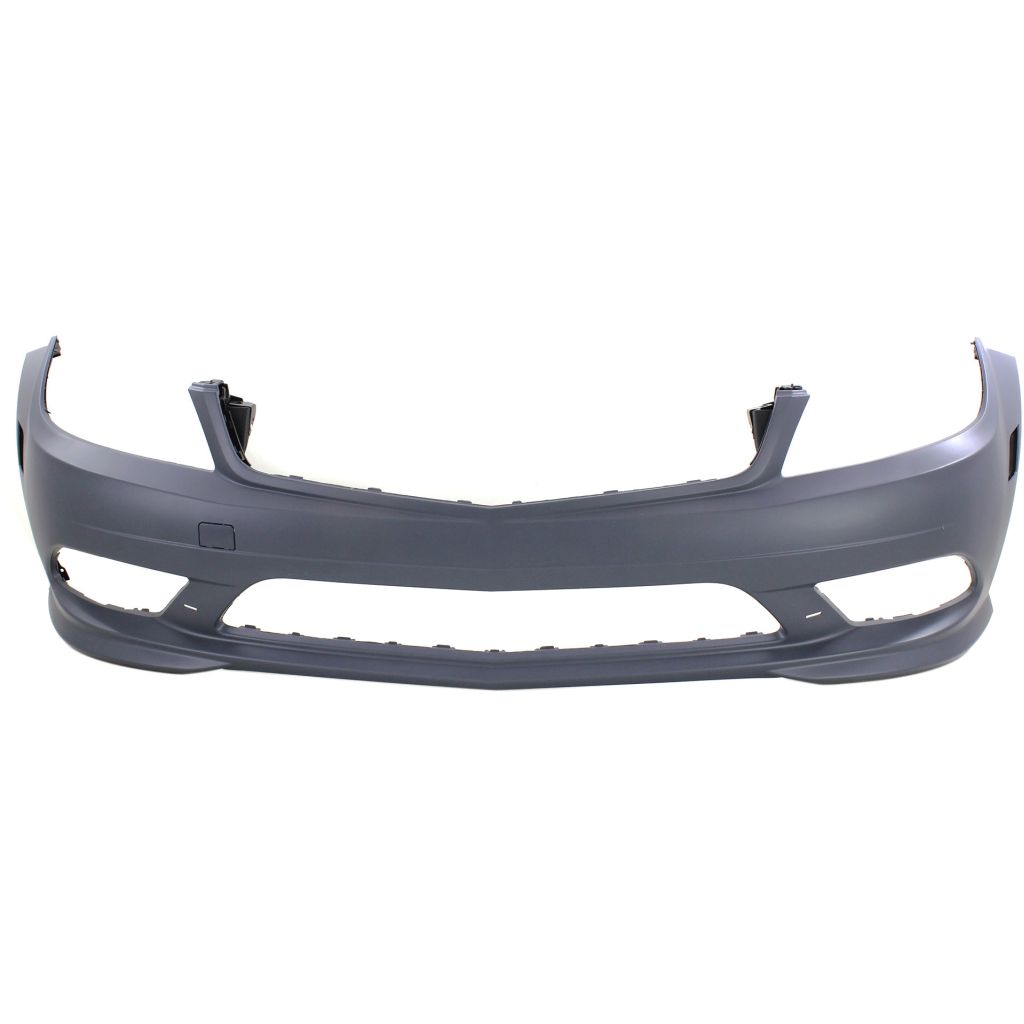 MERCEDES-BENZ C-CLASS SEDAN (204) FRONT BUMPER COVER PRIMED (SPORT)(WO/WASH)(WO/SEN)(EXC C63)(LED DRL) **CAPA** OEM#2048856138 2011 PL#MB1000424C