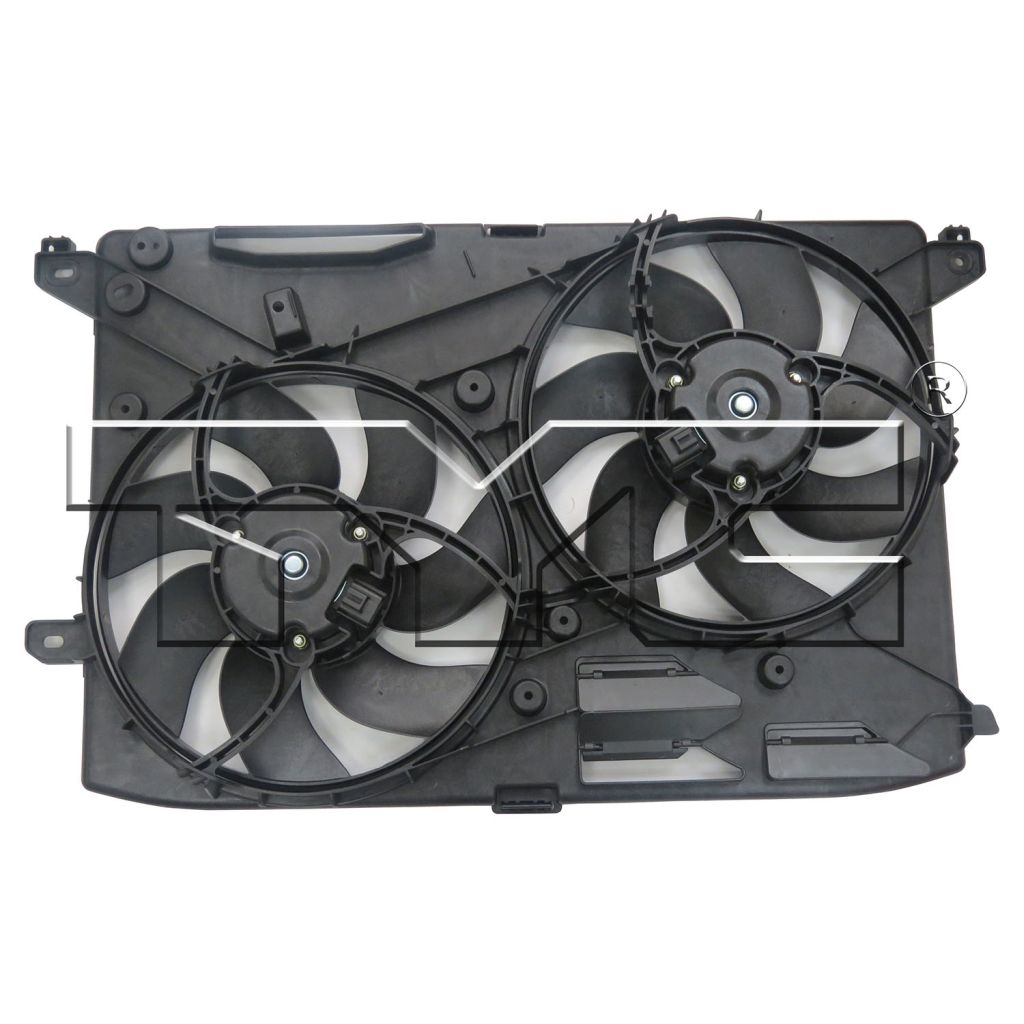 FORD FUSION RADIATOR & A/C FAN ASSEMBLY (DUAL FAN) 2.0/2.5L OEM#DG9Z8C607J 2013-2016 PL#FO3115197