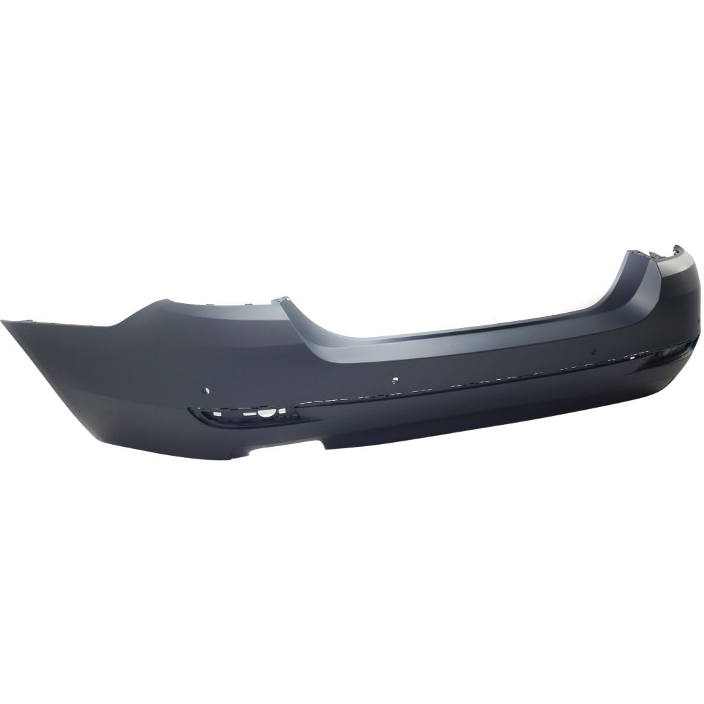 BMW BMW 5 SERIES (SEDAN) REAR BUMPER COVER PRIMED (W/SENSOR)(528i MODERN/LUXURY LINE)(WO/M PKG) OEM#51127332773 2014-2016 PL#BM1100324
