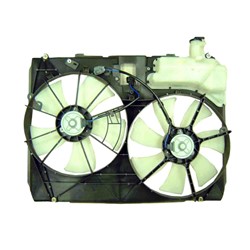 TOYOTA SIENNA RADIATOR & A/C FAN ASSY (W/O TOWING)(DUAL FAN) OEM#167110A210-PFM 2004-2005 PL#TO3115135