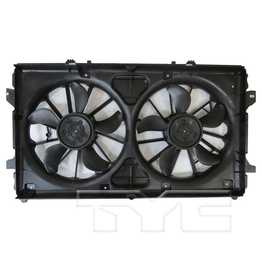 GM TRUCKS & VANS SIERRA/PU 1500 (GMC) RADIATOR & A/C FAN ASSY (DUAL FAN)(4.3/5.3/6.2L) OEM#84120130-PFM 2019 PL#GM3115316