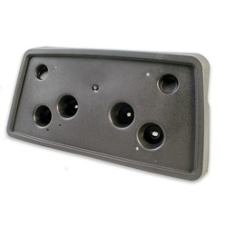 GM TRUCKS & VANS SIERRA/PU 1500 FRONT LICENSE BRACKET ASSY (DENALI) OEM#15781555 2007-2013 PL#GM1068136
