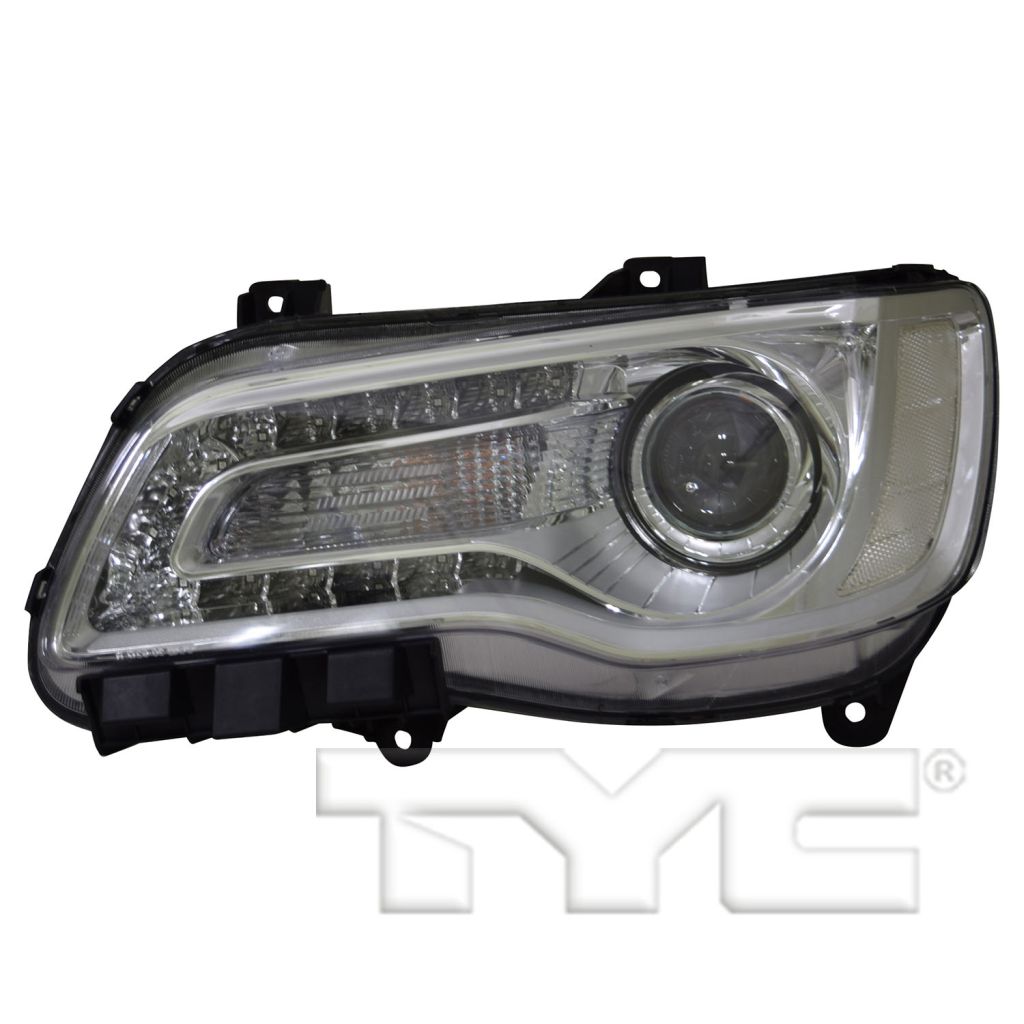CHRYSLER 300 HEAD LAMP ASSEMBLY LEFT (Driver Side) (HALOGEN)(CHR)**CAPA** OEM#68196277AD 2015-2017 PL#CH2502268C