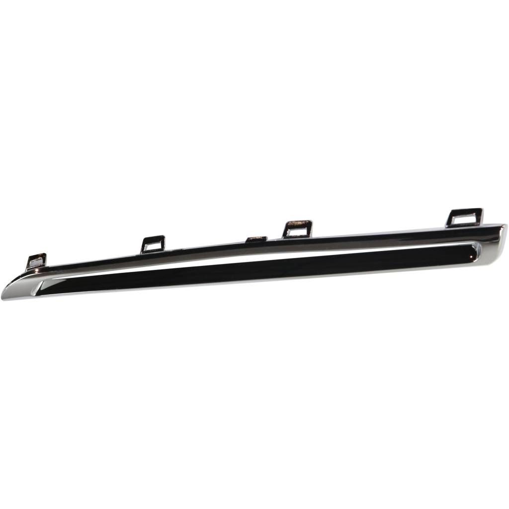 MERCEDES-BENZ GLE-CLASS SUV (166) GRILLE MOLDING UPPER TRIM CHROME LEFT (Driver Side) (EXC GLE63) OEM#166888158564 2016-2019 PL#MB1212110