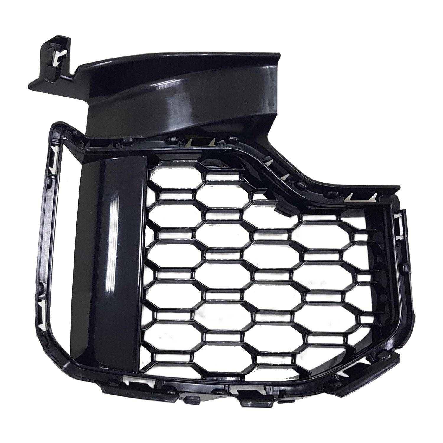 BMW BMW X5 (40i/45e/50i/M50i) FRONT BUMPER SIDE GRILLE RIGHT (Passenger Side) GLOSS-BLACK (40i/45e W/M SPORT)(M50i) OEM#51118069210 2020-2023 PL#BM1039249