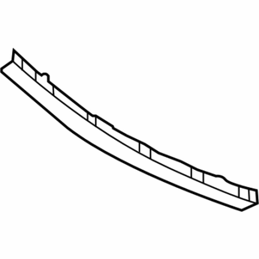 2024-2025 NISSAN ROGUE Front bumper energy absorber OEM# 620914MT0A PL# NI1070219