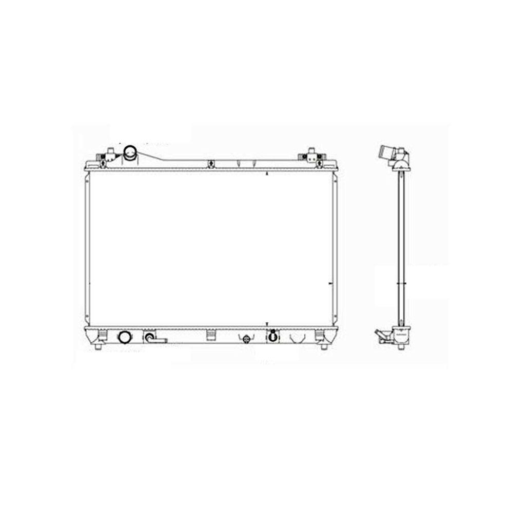 SUZUKI GRAND VITARA RADIATOR A/T (2.4L)(W/TOC) OEM#1770065J10 2009-2013 PL#SZ3010140