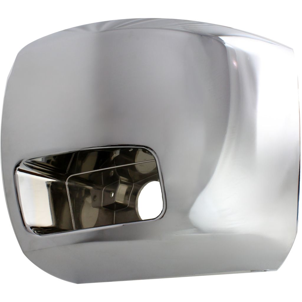 GM TRUCKS & VANS SILVERADO/PU 2500/3500 (CHEVY) FRONT BUMPER END LEFT CHROME (W/FOG) OEM#15839251 2007-2010 PL#GM1016108