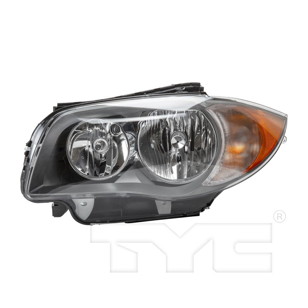 BMW BMW 1 2DOORS/COUPE/CONVERTIBLE HEAD LAMP ASSY LEFT (Driver Side) (HALOGEN)(TO 3-11)**CAPA** OEM#63116924667 2008-2011 PL#BM2518118C