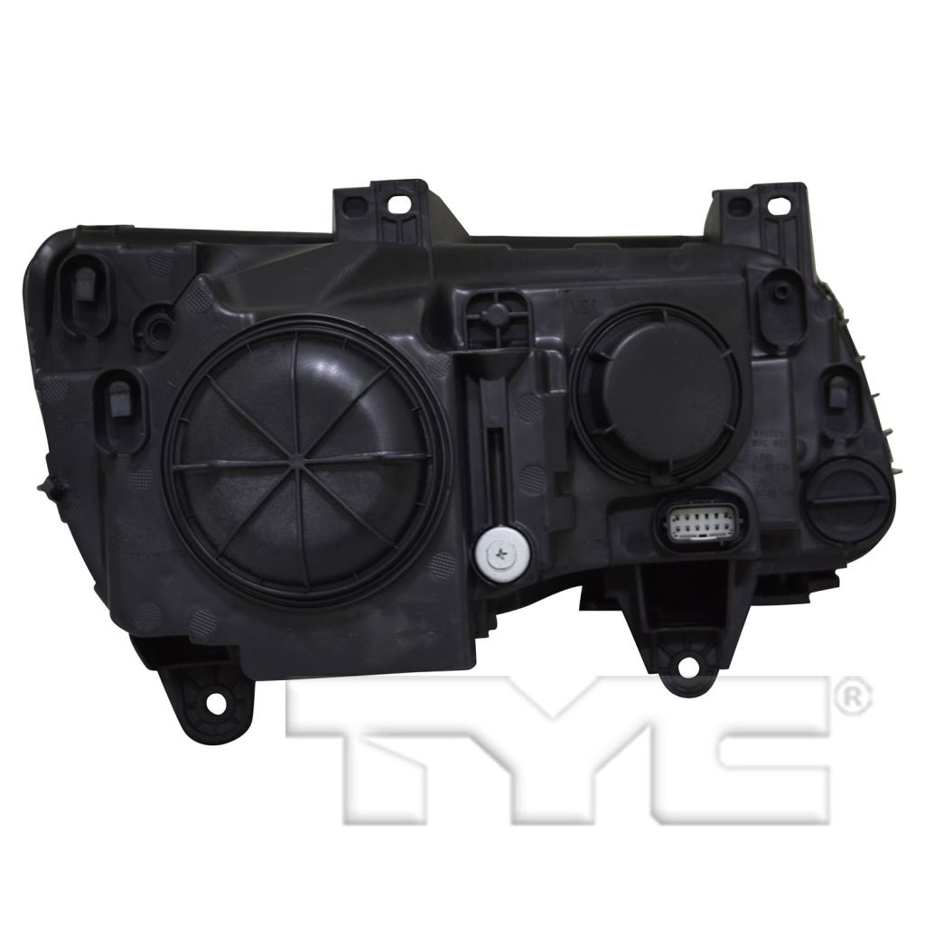 CHRYSLER 300 HEAD LAMP ASSY LEFT (Driver Side) (HALOGEN)(BLACK) OEM#68214383AD 2015-2017 PL#CH2502269