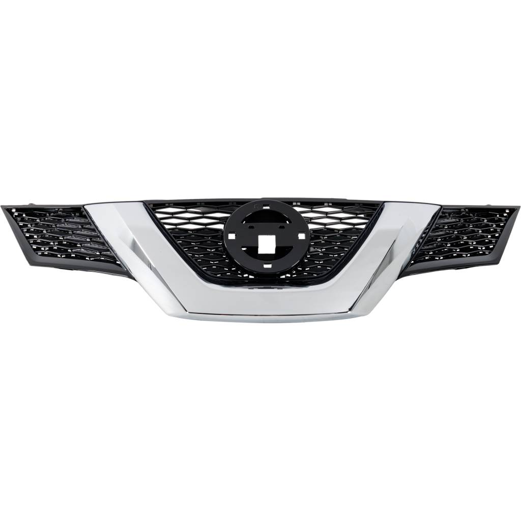 NISSAN ROGUE (2.5L) GRILLE CHROME/BLACK (W/CAMERA)(KOREA)**CAPA** OEM#623105HA5B 2015-2016 PL#NI1200305C