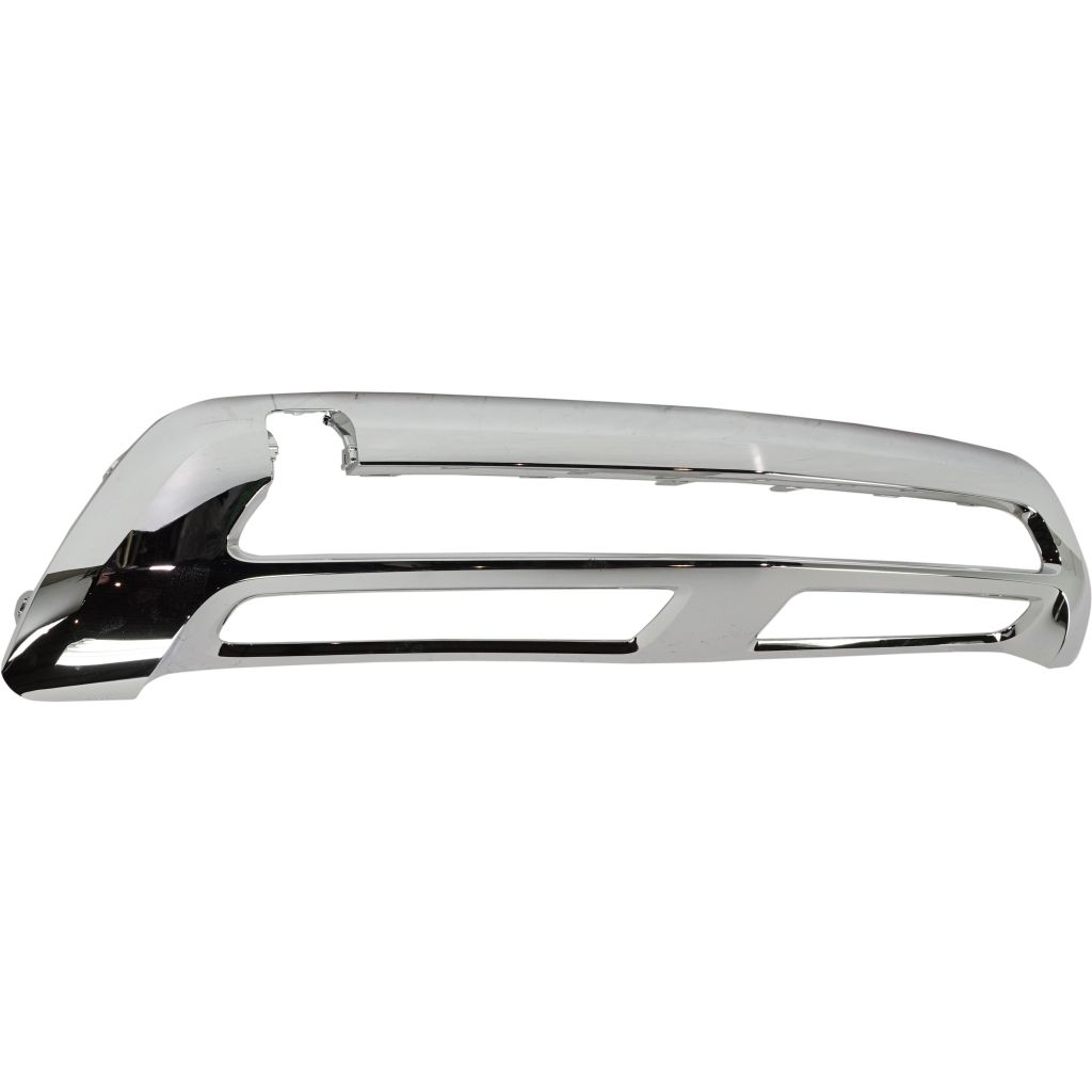 MERCEDES-BENZ GLS-CLASS (166) FRONT BUMPER COVER MOLDING CHROME (GLS450 WO/SPORT)**CAPA** OEM#1668852138 2017-2019 PL#MB1044141C