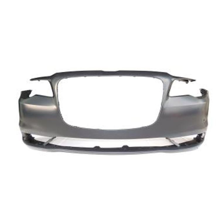 CHRYSLER 300 FRONT BUMPER COVER PRIMED (W/ SENSOR)(EXC W/BMP LED DRL) OEM#5PN42TZZAE 2015-2023 PL#CH1000A22