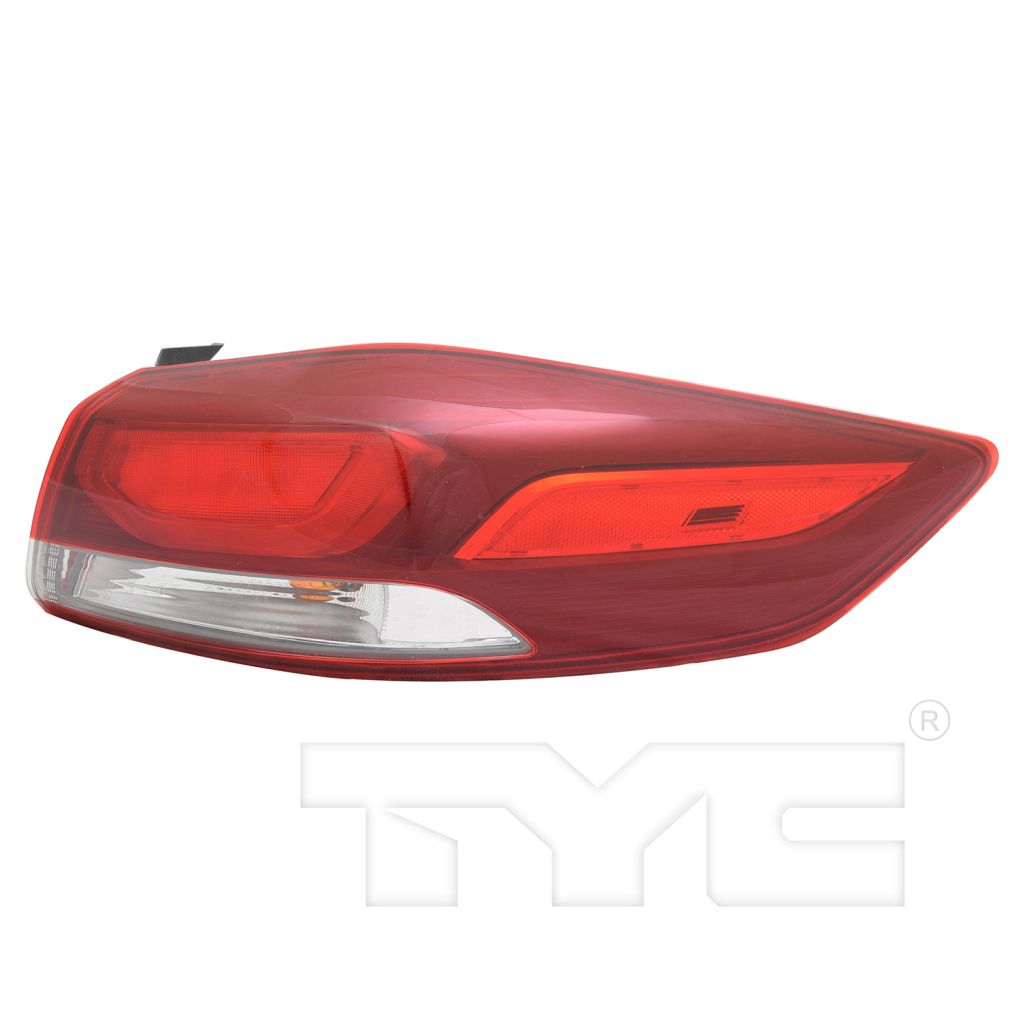 HYUNDAI ELANTRA SEDAN TAIL LAMP ASSEMBLY RIGHT (Passenger Side) (OUTER)(USA)(STD BULB)**CAPA** OEM#92402F3000 2017-2018 PL#HY2805140C