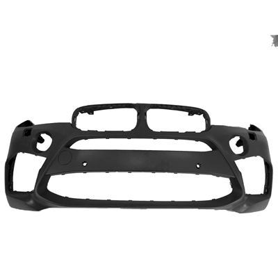 BMW BMW X5 FRONT BUMPER COVER PRIMED (W/HL WASH)(W/PK SENSOR)(WO/AUTO PARKING AID)(W/M SPT) OEM#51118066732 2014-2018 PL#BM1000434