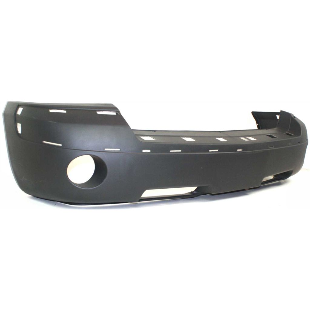 DODGE TRUCKS & VANS DAKOTA/PU FRONT BUMPER COVER TXT-GRAY (W/CHROME MLDG) OEM#1GE95CD7AA 2005-2007 PL#CH1000894