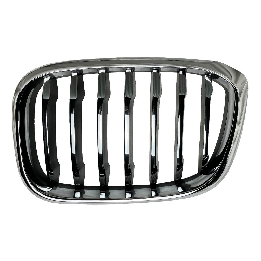 BMW BMW X3 GRILLE LEFT (Driver Side) CHROME/CHROME (30i ) OEM#51137464919 2018-2021 PL#BM1200308
