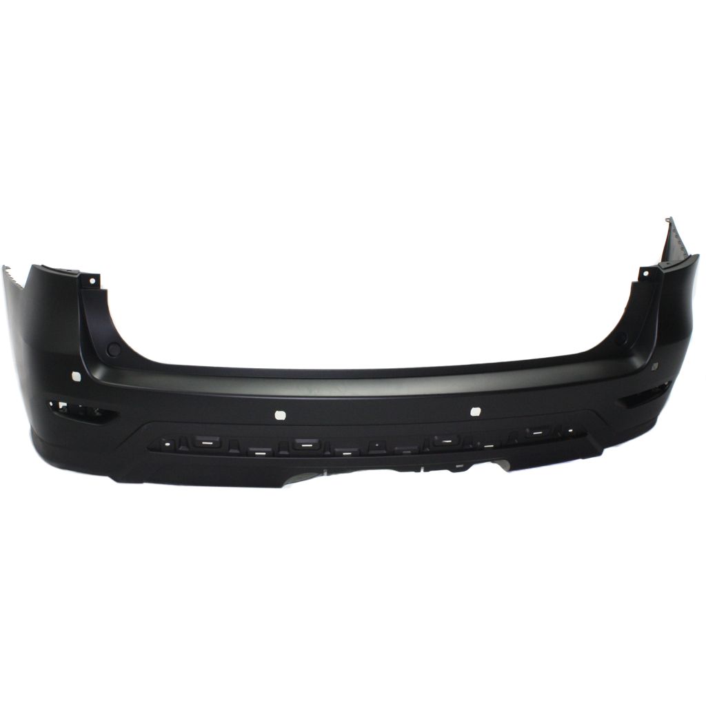 NISSAN(DATSUN) PATHFINDER HYBRID REAR BUMPER COVER PRM/LWR TEXT (W/ SENSOR)(W/ TOW HITCH)**CAPA** OEM#850223KA2H 2014 PL#NI1100293C