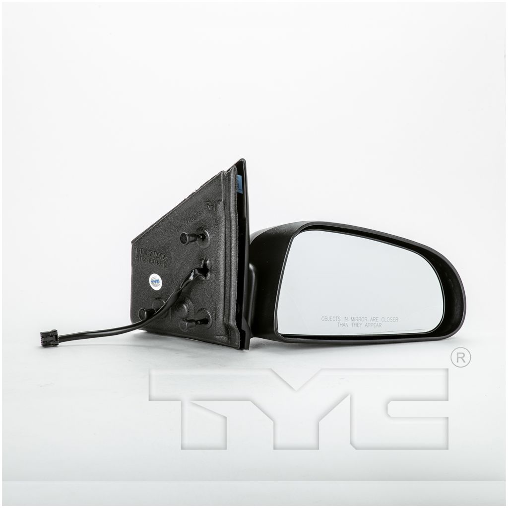 DODGE TRUCKS & VANS DURANGO DOOR MIRROR RIGHT (Passenger Side) PWR/NON-HTD (NON-FOLD)(W/O Memory) OEM#55077398AI 2004-2009 PL#CH1321241