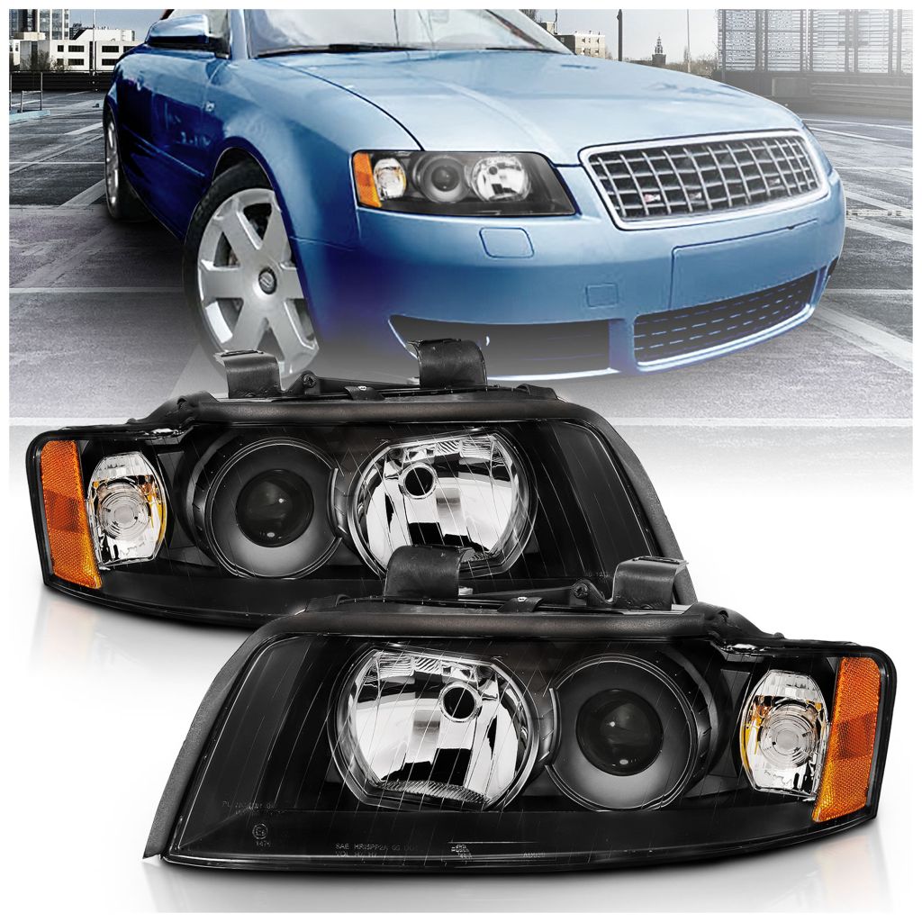 AUDI S4 SEDAN/WAGON (GEN 2) HEAD LAMP ASSEMBLY LEFT (Driver Side) (HALOGEN) OEM#8E0941029F 2003-2005 PL#AU2502113