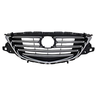 MAZDA CX-9 GRILLE ASSY CHROME/BLACK W/CHROME OUTER MLDG (WO/ILLUMINATED) OEM#TK4950710J 2016-2018 PL#MA1200211