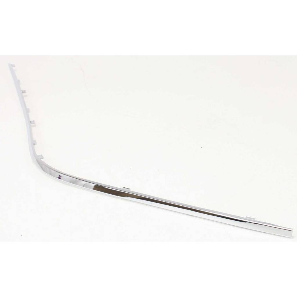 MERCEDES-BENZ E-CLASS (210) (SEDAN 00-02/WAGON ) FRONT BUMPER MOLDING LEFT (Driver Side) UPPER CHROME OEM#2108850974 2000-2003 PL#MB1044101