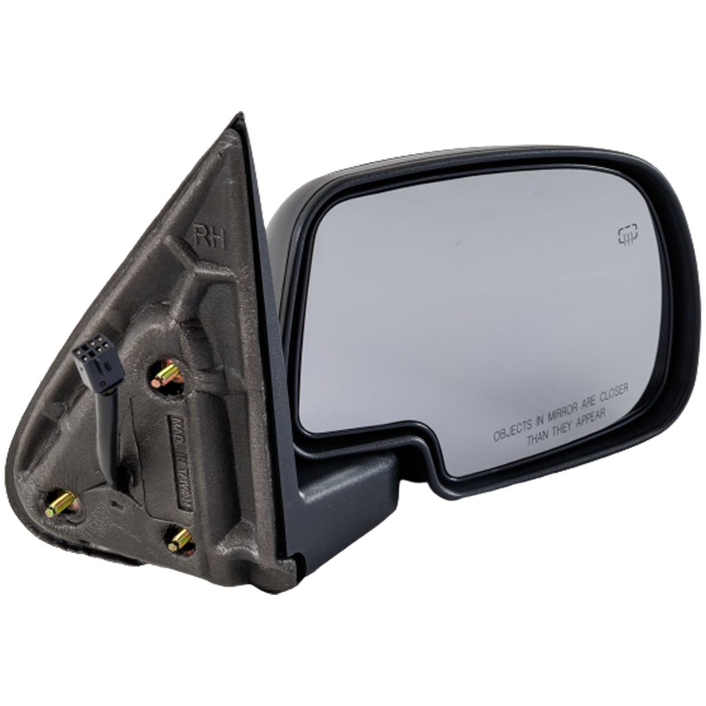 GM TRUCKS & VANS YUKON DENALI/YUKON XL DENALI (GMC) _(USE PART# 337163H)DR MIRROR RIGHT (Passenger Side) POWER/HEATED (W/LAMP & BLACK GRAINED)(M-FOLD) OEM#15179833 2001-2002 PL#GM1321247