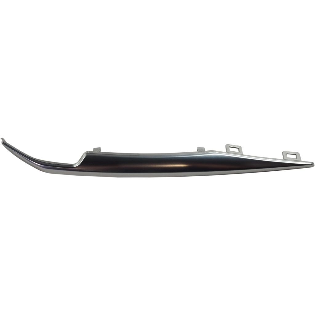 CADILLAC ESCALADE/ESCALADE ESV FRONT BUMPER COVER MLDG RIGHT (Passenger Side) SATIN-CHROME OEM#23445443 2015-2020 PL#GM1047123