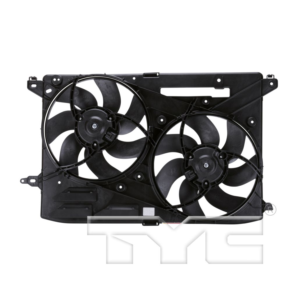 FORD FUSION RADIATOR & A/C FAN ASSEMBLY (DUAL FAN) 1.6L OEM#DG9Z8C607B 2013-2016 PL#FO3115196