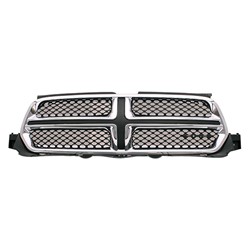 DODGE TRUCKS & VANS DURANGO GRILLE ASSY CHROME FRAME/BLACK INSERT OEM#55079364AJ 2011-2013 PL#CH1200357