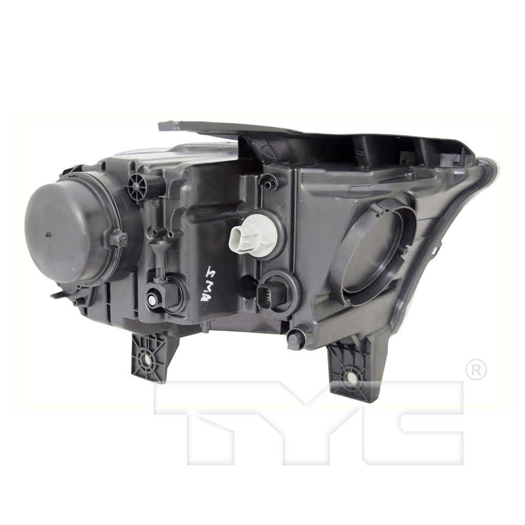 DODGE TRUCKS & VANS DURANGO HEAD LAMP ASSEMBLY LEFT (Driver Side) (HALOGEN)(WO/LED DRL)(CHR BEZEL)**CAPA** OEM#68188731AF 2014-2015 PL#CH2502256C