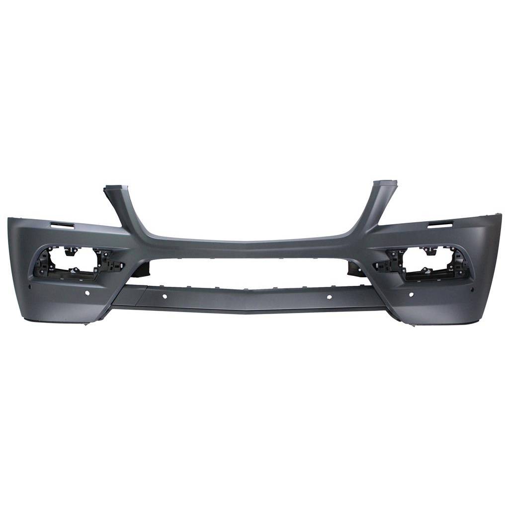 MERCEDES-BENZ GL-CLASS (164) FRONT BUMPER COVER LOWER PRIMED (W/CURVE LIGHTING)(W/WASHER)(W/SENSOR) OEM#16488504389999 2010-2012 PL#MB1000489