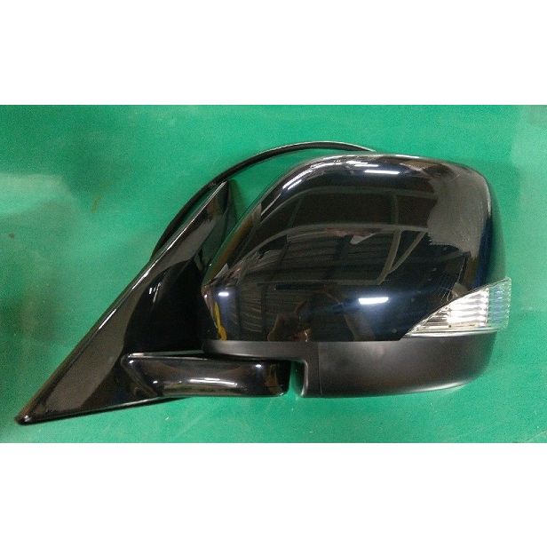NISSAN ARMADA DOOR MIRROR LEFT (Driver Side) PWR/SIGNAL (SV)(TEX-BLACK)(PWR-FOLD) OEM#963025ZW0B-PFM 2017-2020 PL#NI1320292