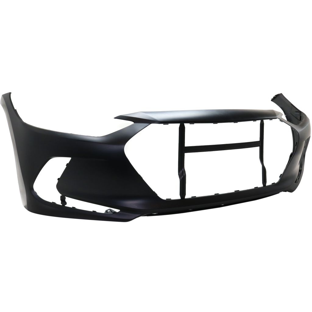 HYUNDAI ELANTRA SEDAN FRONT BUMPER COVER PRIMED (EXC 1.6L TURBO SPORT MDL)(USA)**CAPA** OEM#86510F3000 2017-2018 PL#HY1000215C