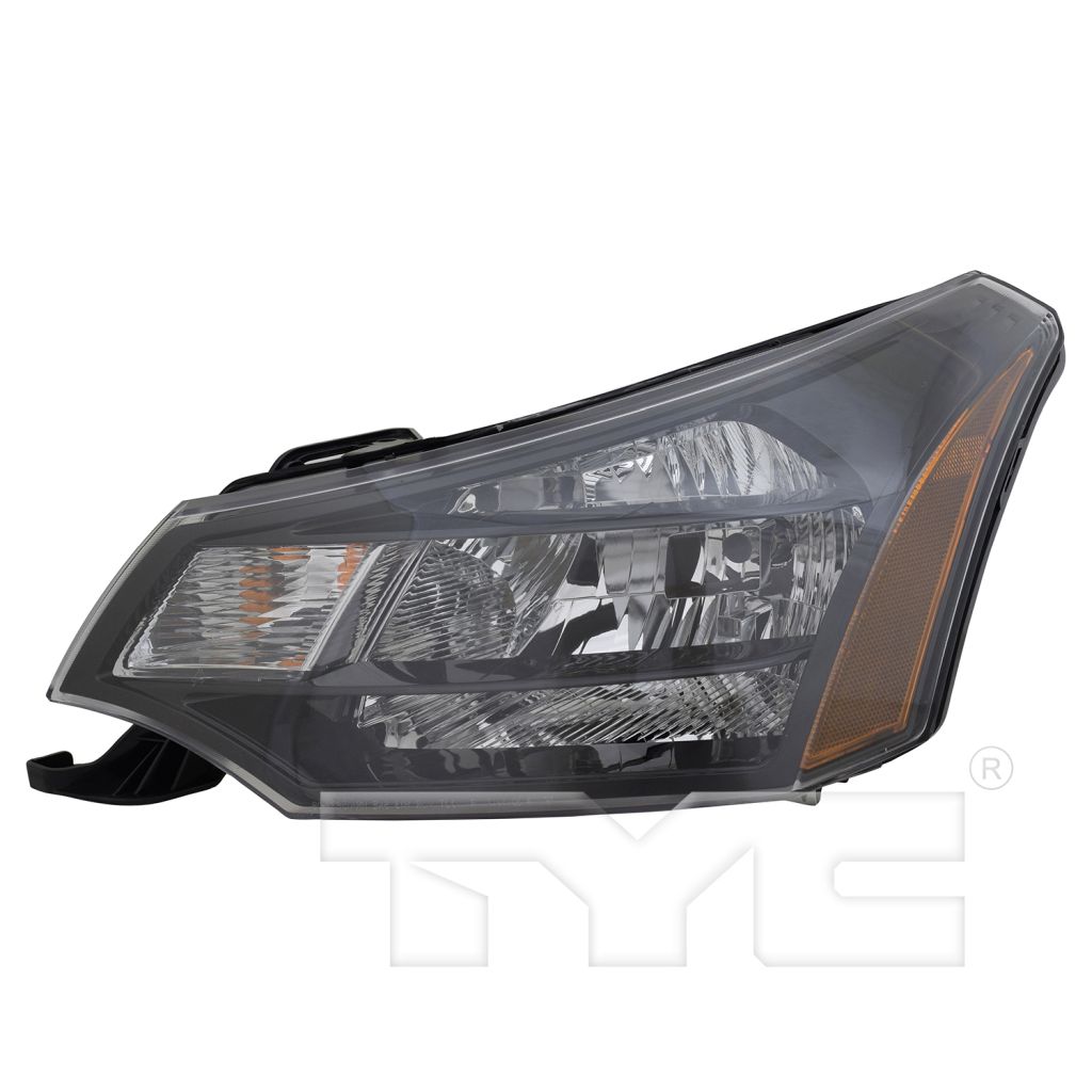 FORD FOCUS HEAD LAMP ASSEMBLY LEFT (Driver Side) BLACK (COUPE)( S/D SES MDL)**CAPA** OEM#9S4Z13008D 2008-2011 PL#FO2502269C
