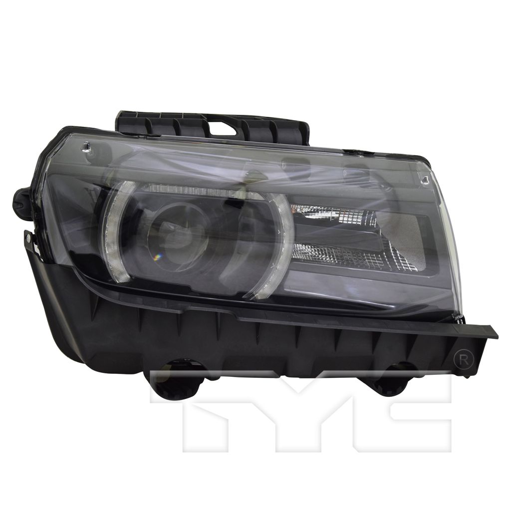 CHEVROLET CAMARO COUPE HEAD LAMP ASSY RIGHT (Passenger Side) (HID)(LT/RS/SS W/RS PKG)**CAPA** OEM#23398036 2014-2015 PL#GM2503392C